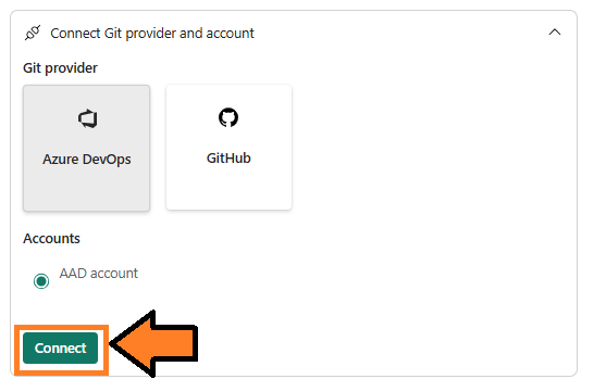 Select Connect option