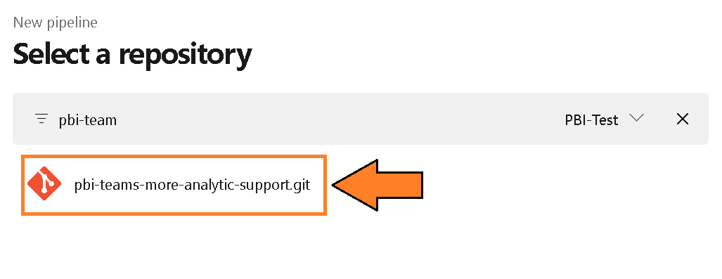 Select Repository
