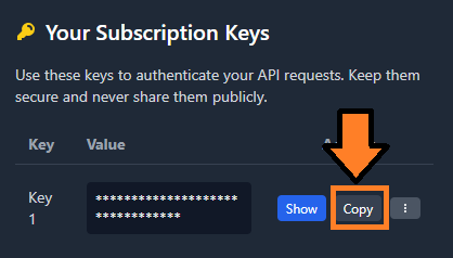 Copy Key Power Query Lint